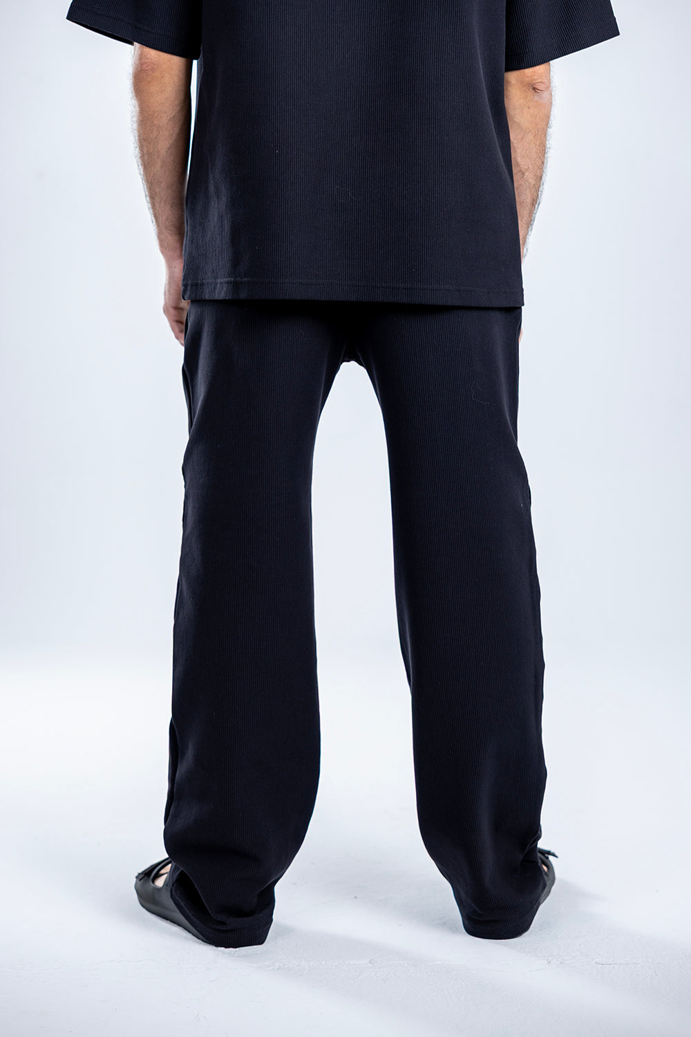 Premium cotton pants - Black