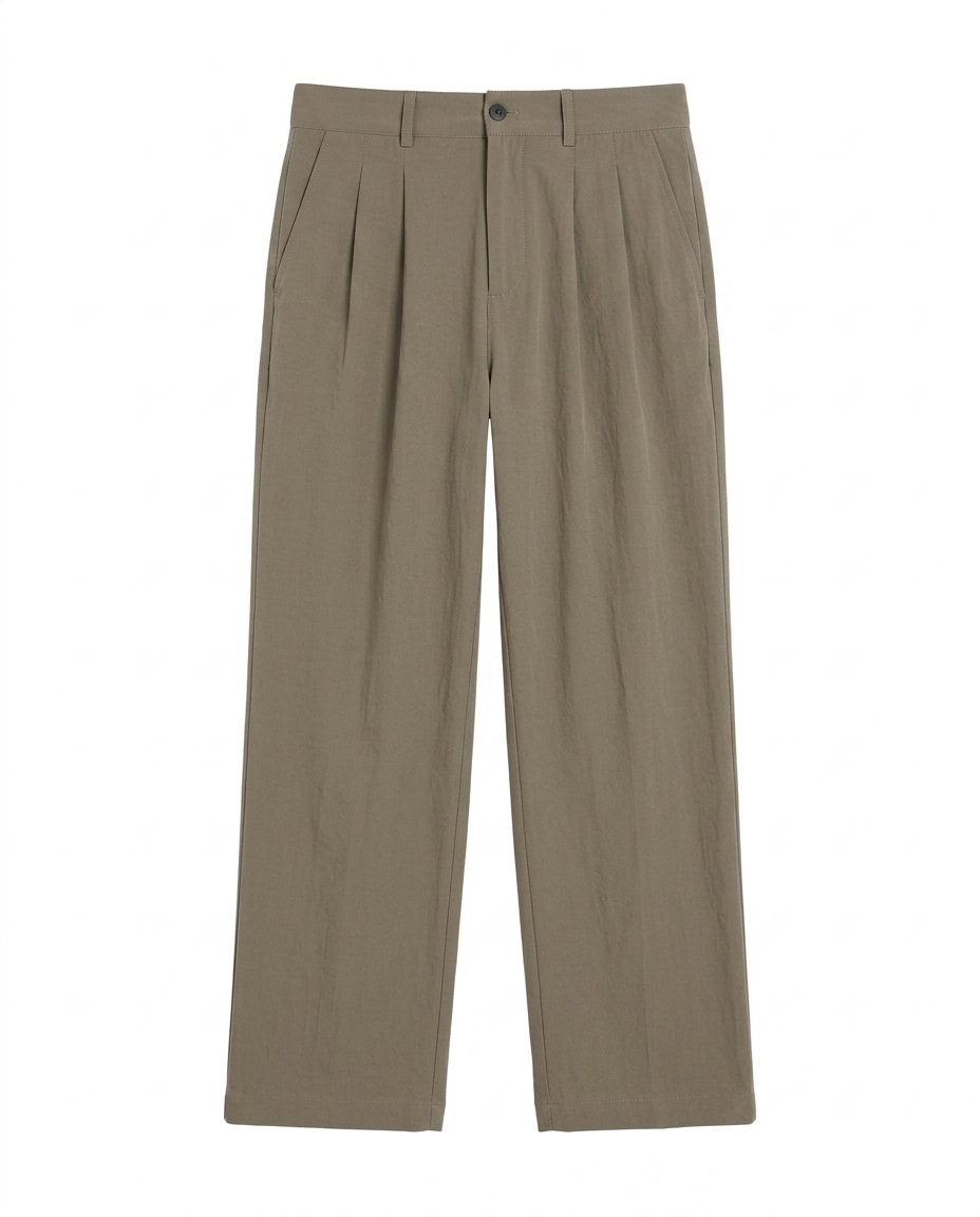 Assel Relaxed Summer Set - Olive grey