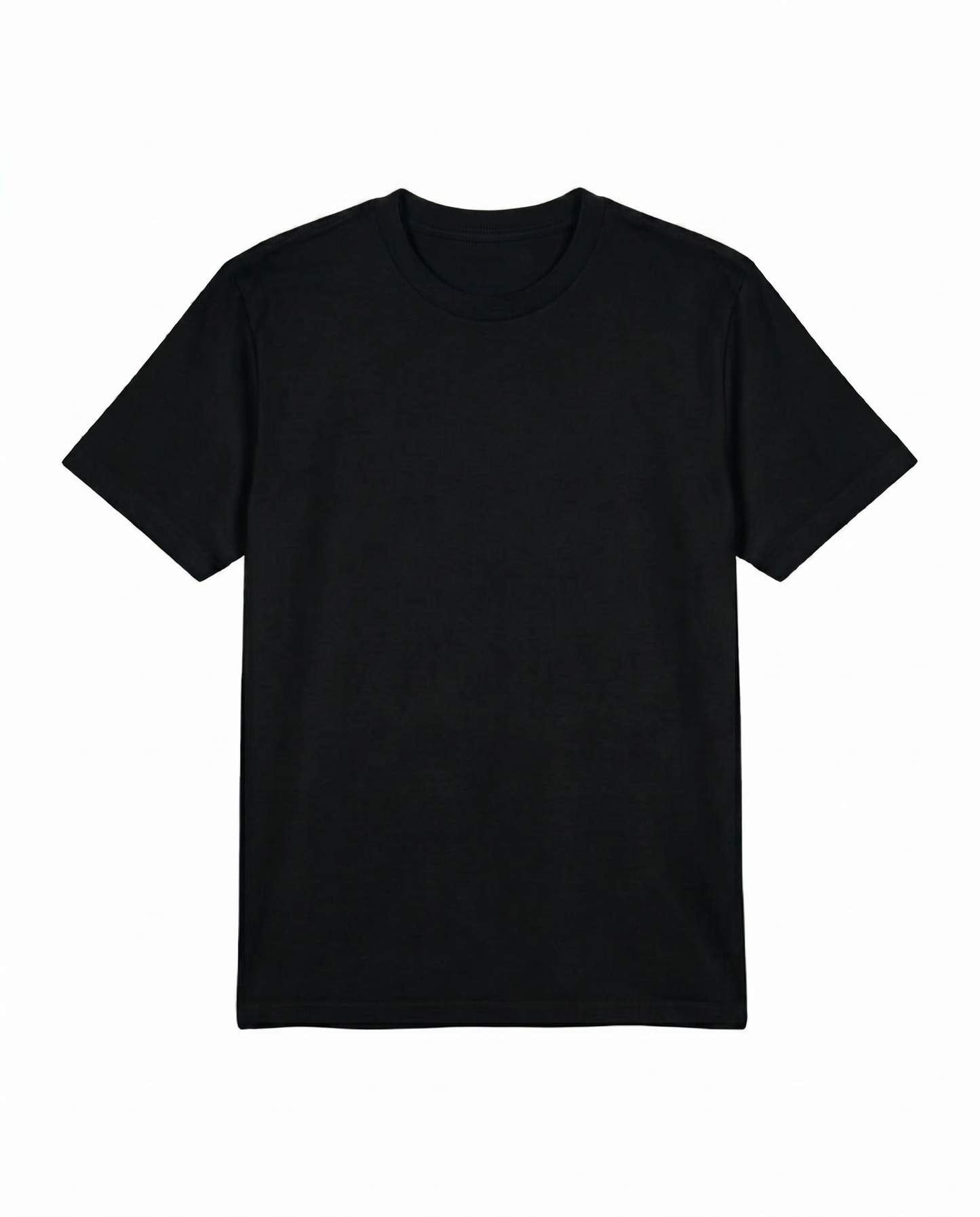 jersey t-shirt 100% premium cotton - Black