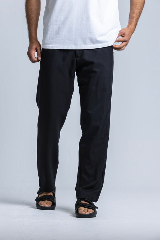 Relaxed fit trouser -Black