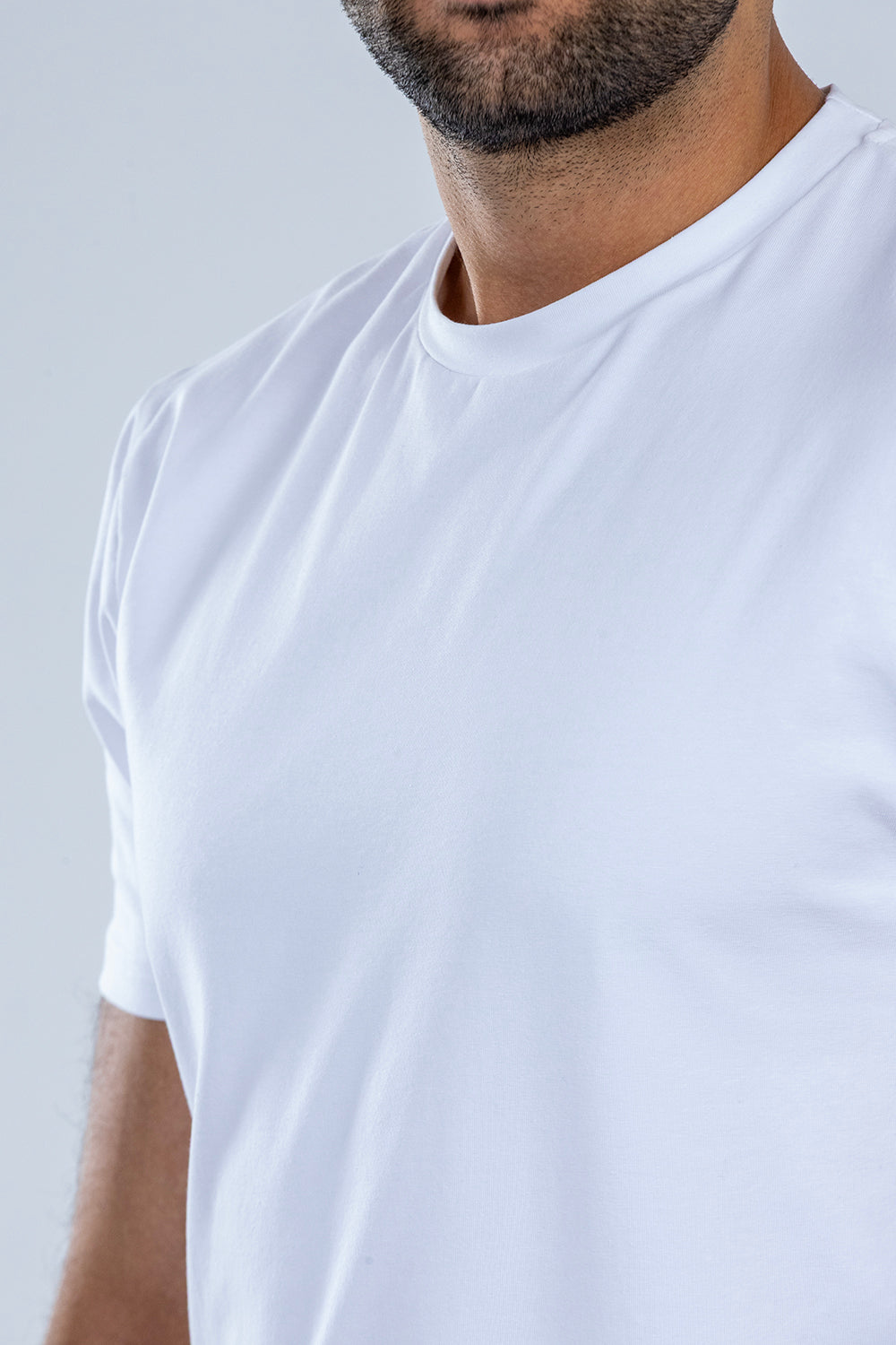 jersey t-shirt 100% premium cotton - white