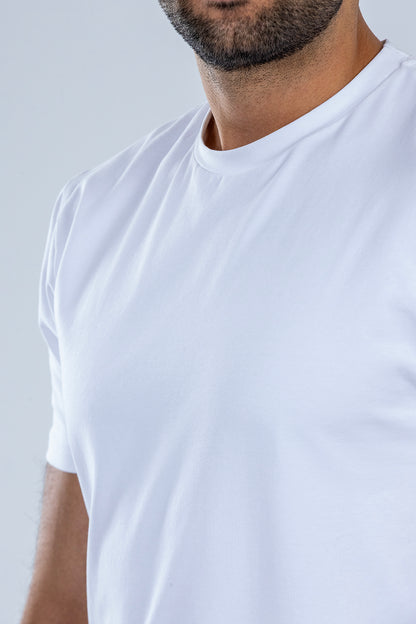 jersey t-shirt 100% premium cotton - white