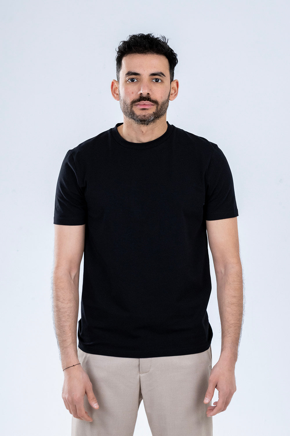 jersey t-shirt 100% premium cotton - Black