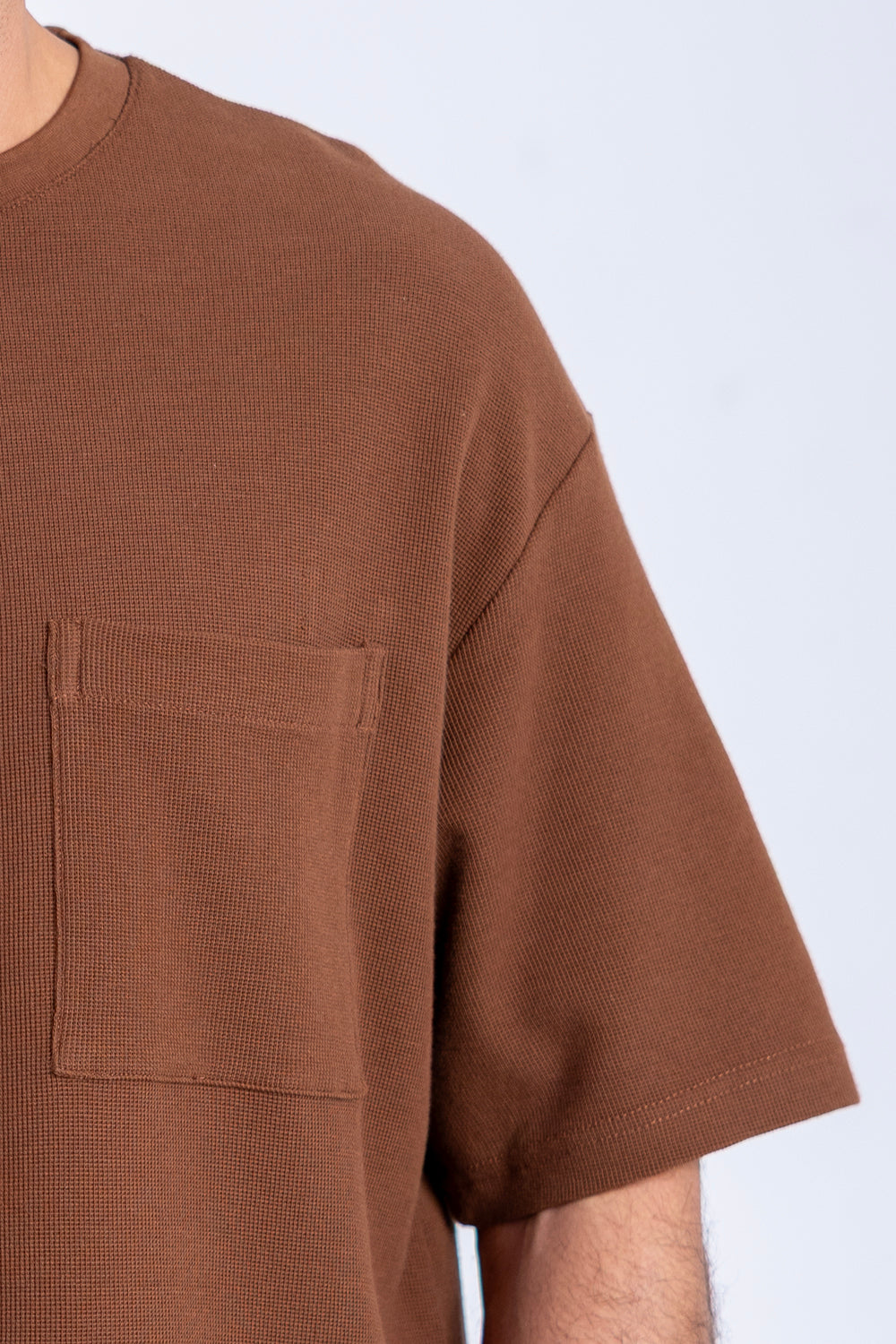 T-Shirt Oversized loose fit - Brown