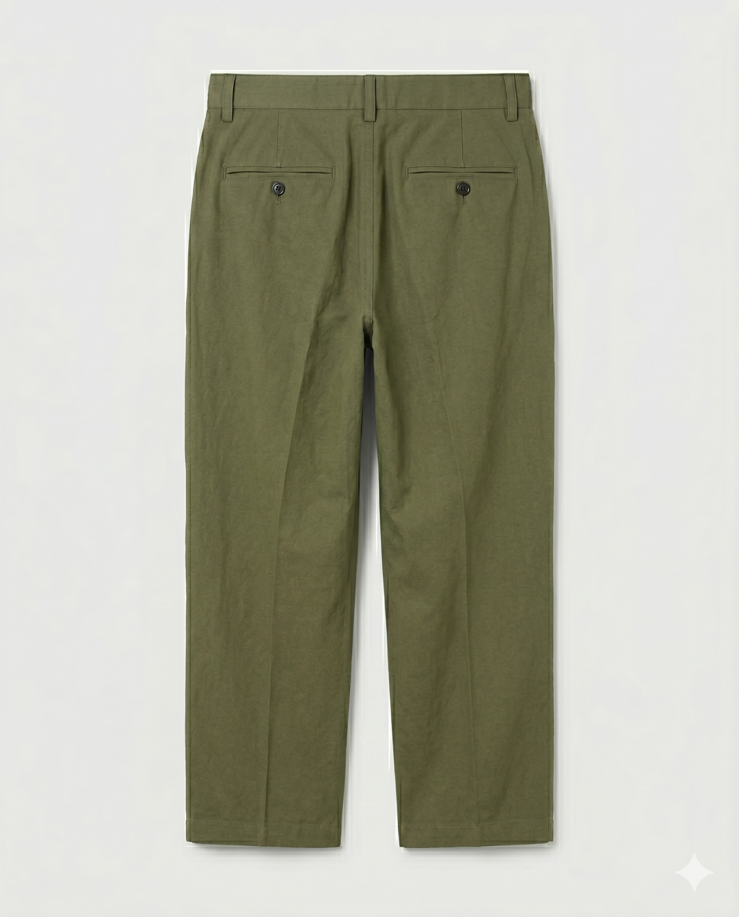 Wide Leg Pleated Pants – soft Old Money Style - olive