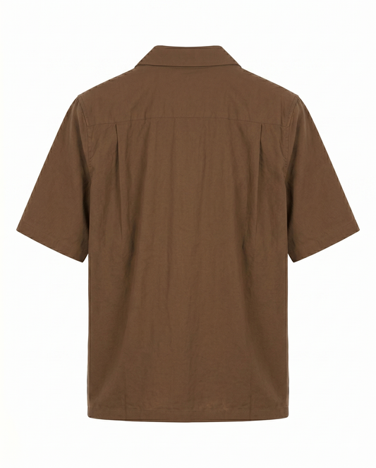 Relaxed Shirt – Old Money Style - brown