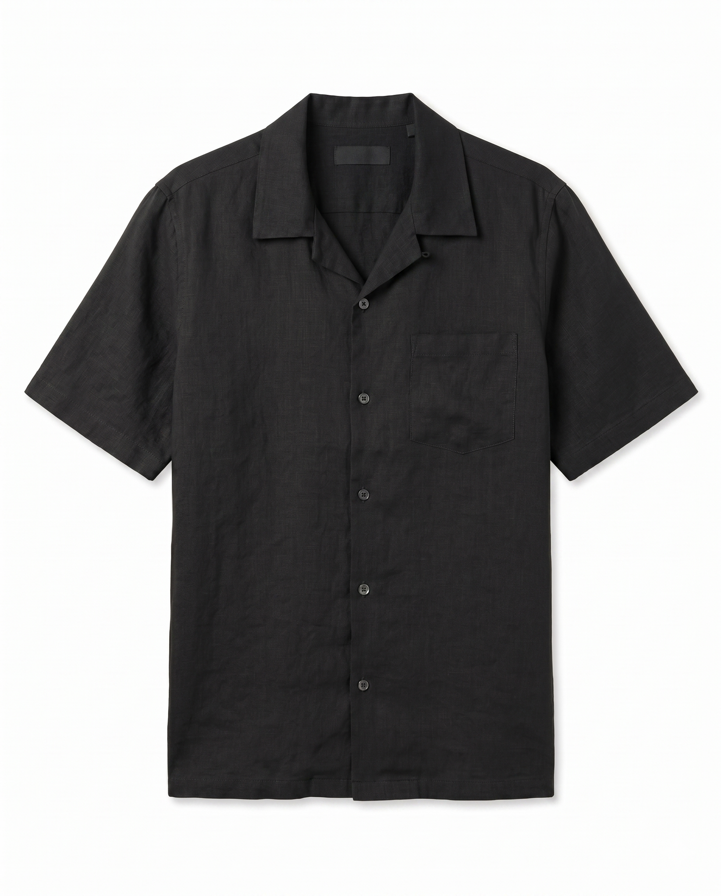 Relaxed Shirt – Old Money Style - black