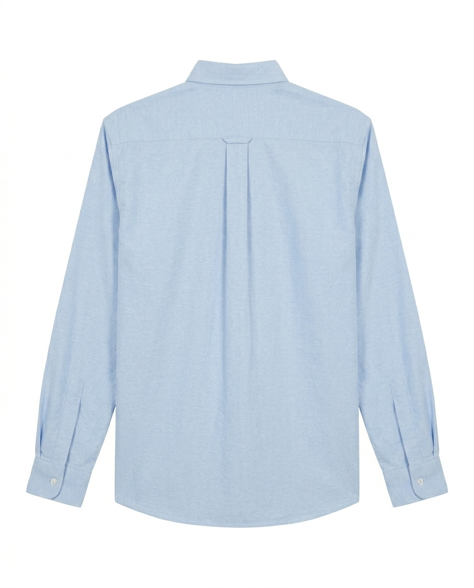 Button-up . Oxford shirt - baby Blue