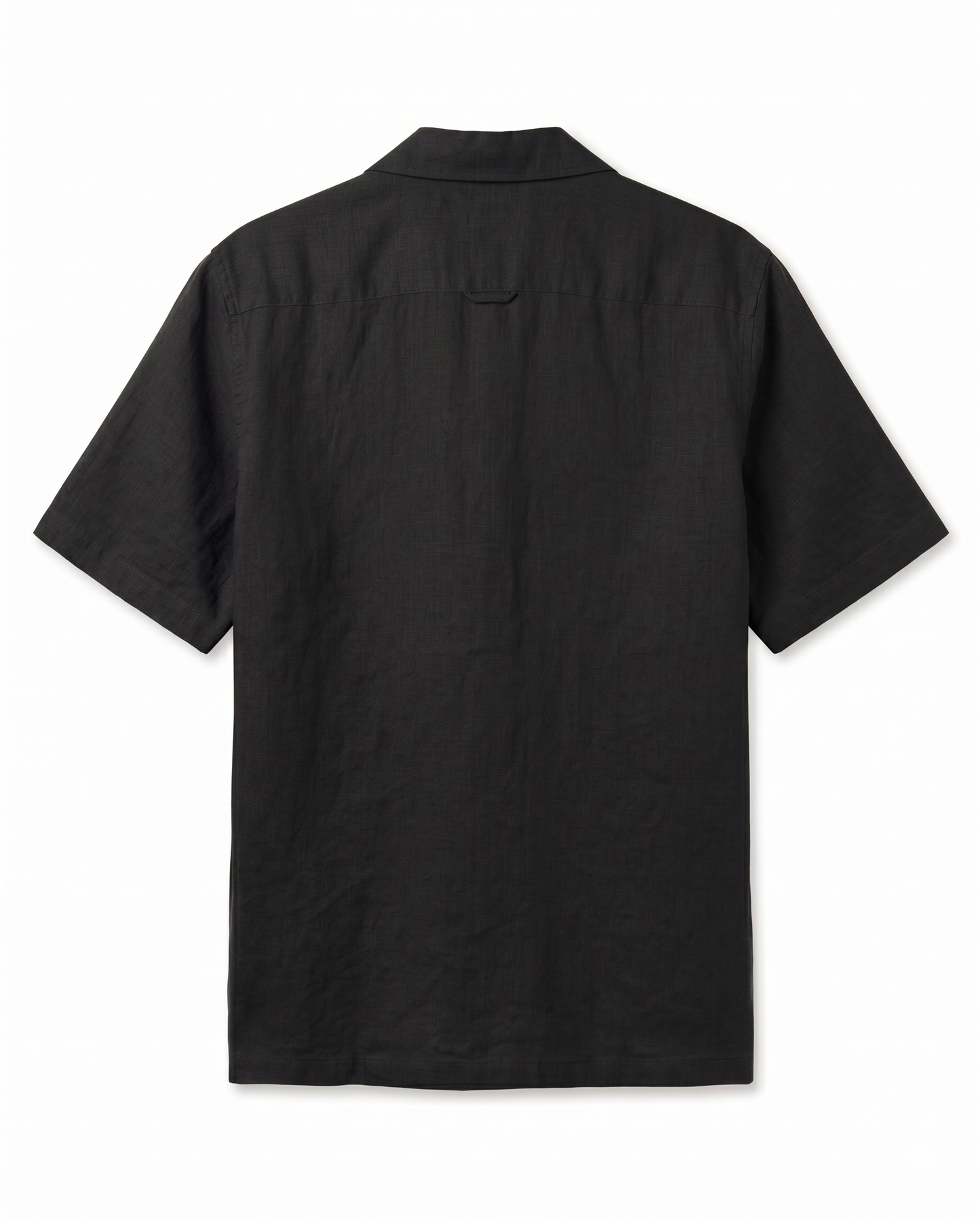 Relaxed Shirt – Old Money Style - black