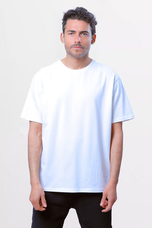HEAVY WEIGHT T-SHIRT - white